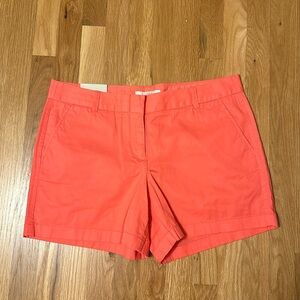 Jcrew city fit chino shorts NWT!